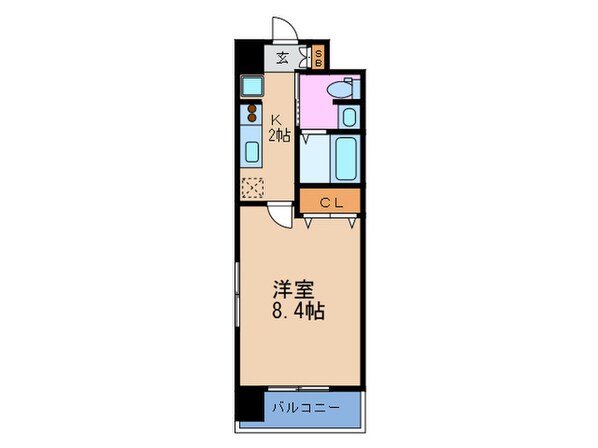 グランカーサ梅田北の物件間取画像